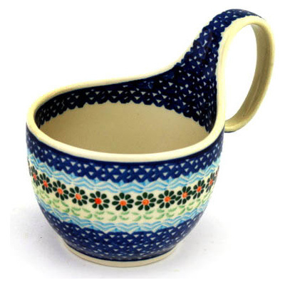 Bowl with Loop-Handle 6"