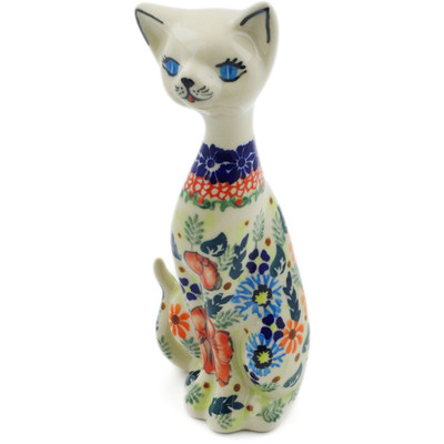 Cat Figurine 8"
