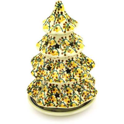Christmas Tree Candle Holder 8"