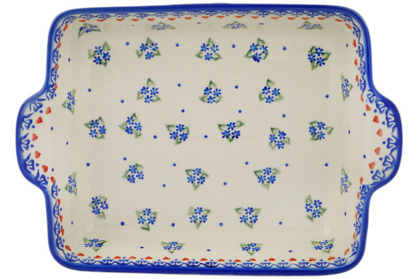 Rectangular Baker with Handles 11"