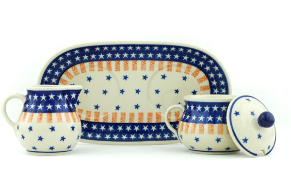 Sugar and Creamer Set 10"