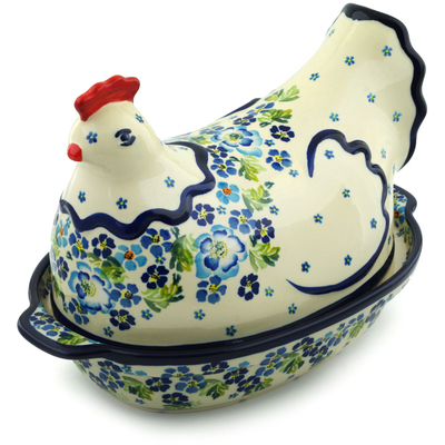 Hen Shaped Jar 13"