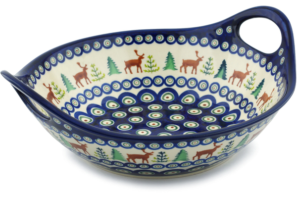 Bowl with Handles 10"