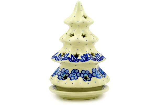 Christmas Tree Candle Holder 6"