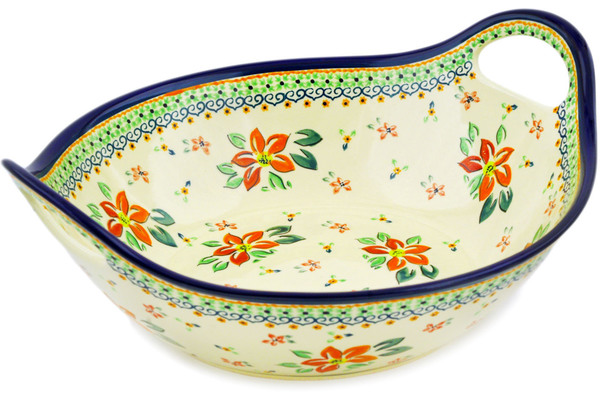 Bowl with Handles 14"