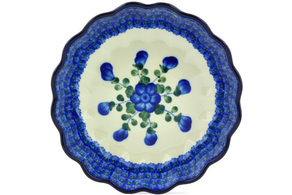 Scalloped Fluted Bowl 8"