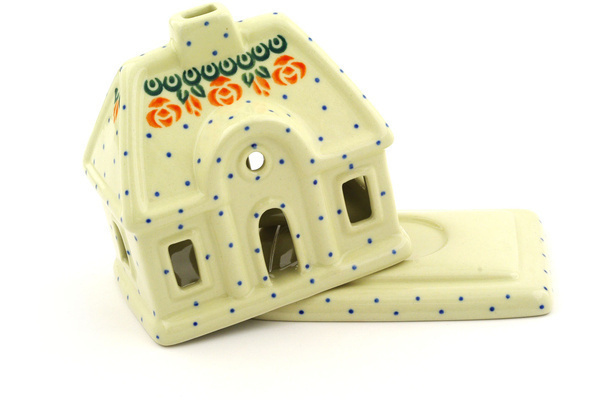 House Shaped Candle Holder 5"