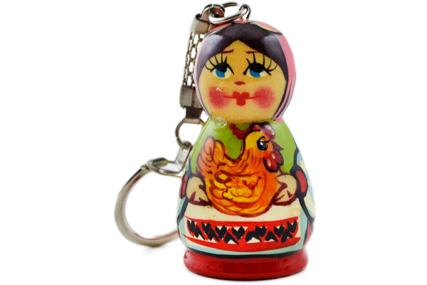 Rubber Keychain 2"