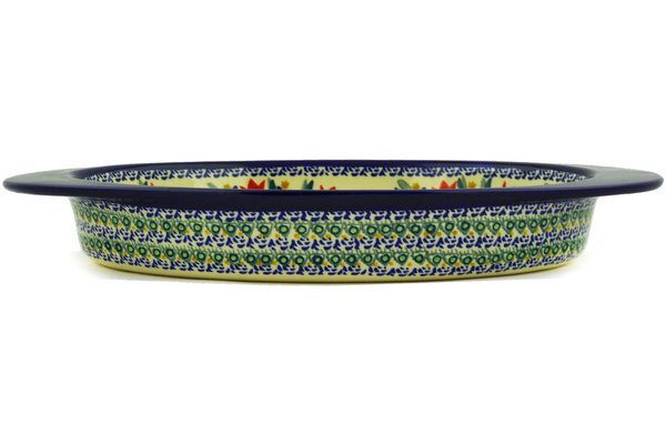 Oval Baker with Handles 17"