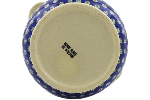 Jar with Lid and Handles 8"