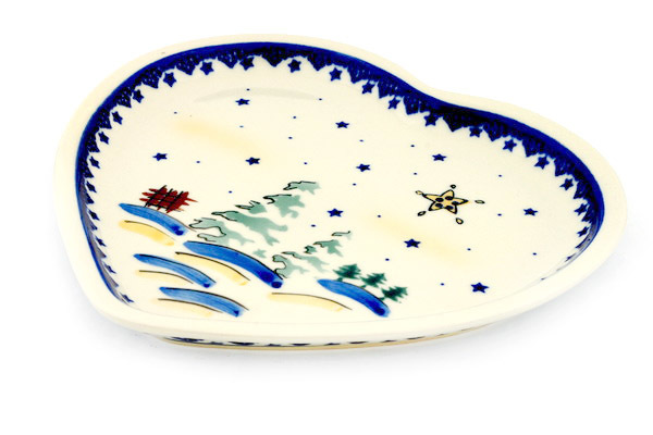 Heart Shaped Platter 11"