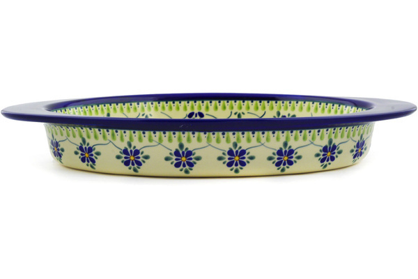 Oval Baker with Handles 17"