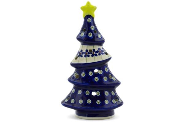 Christmas Tree Candle Holder 7"