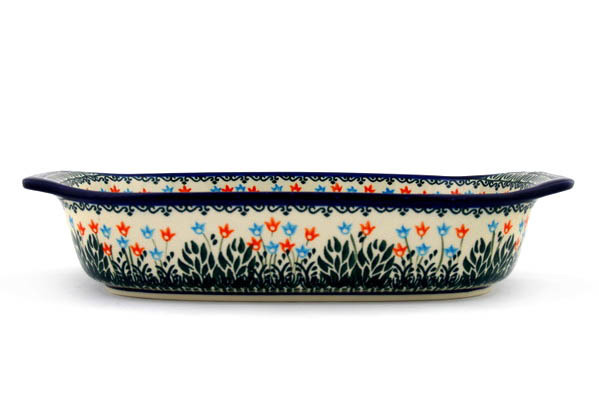 Rectangular Baker with Handles 14"