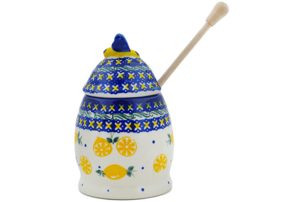 Honey Jar with Dipper 5"