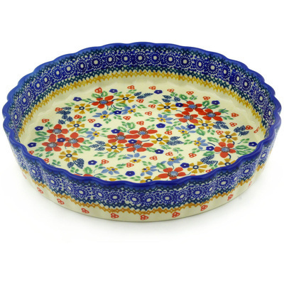 Fluted Pie Dish 9"