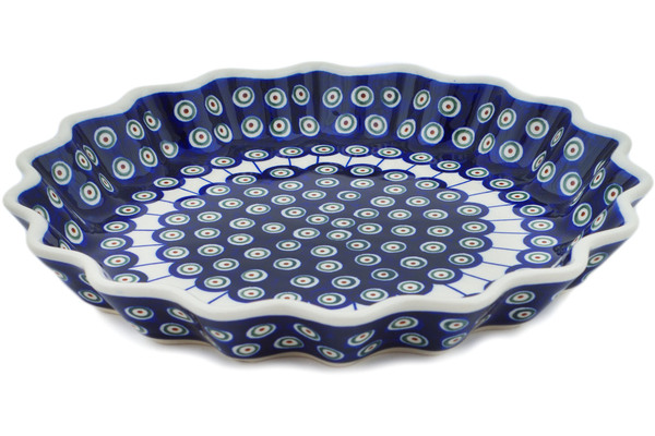 Fluted Pie Dish 13"