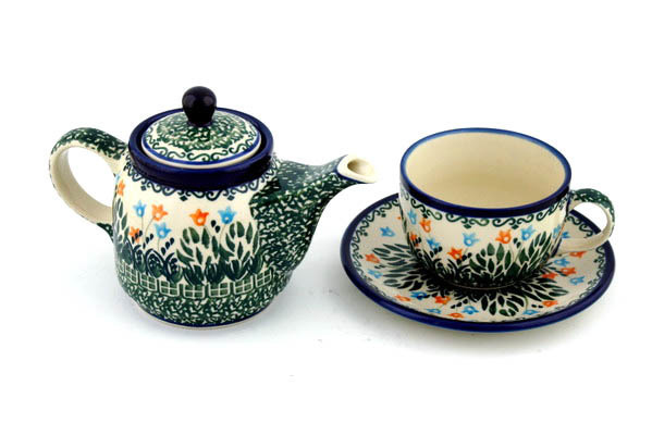 Tea Set for One 17 oz