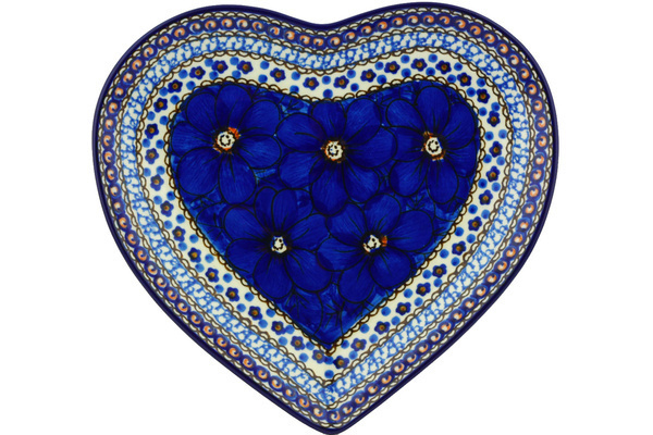 Heart Shaped Platter 9"