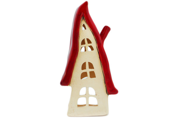 House Shaped Candle Holder 9"