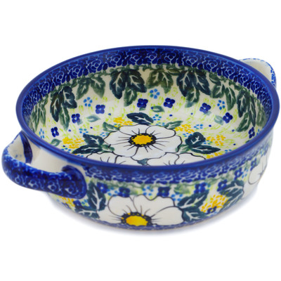 Round Baker with Handles 8"