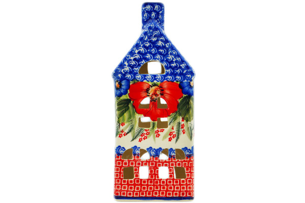 House Shaped Candle Holder 8"