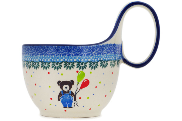 Bowl with Loop-Handle 6"