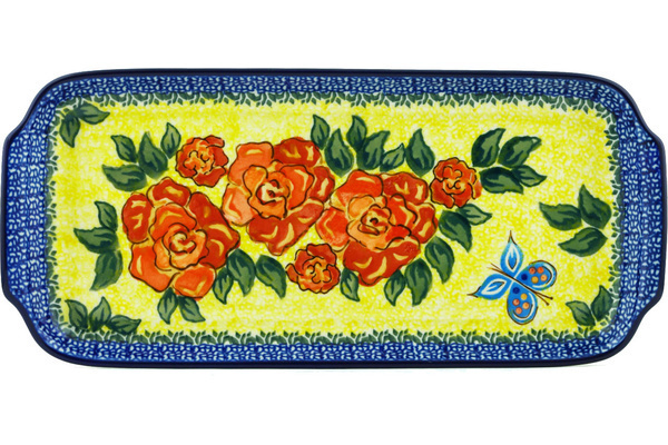 Platter with Handles 13"