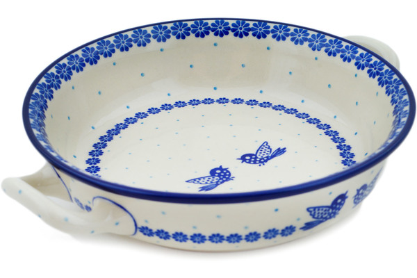 Round Baker with Handles 10"