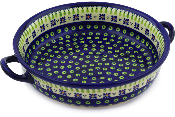 Round Baker with Handles 13"