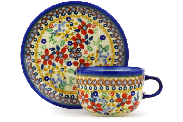 Cup with Saucer 8 oz