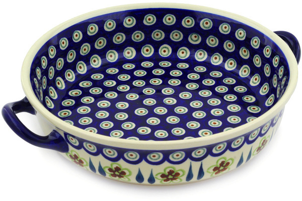 Round Baker with Handles 13"