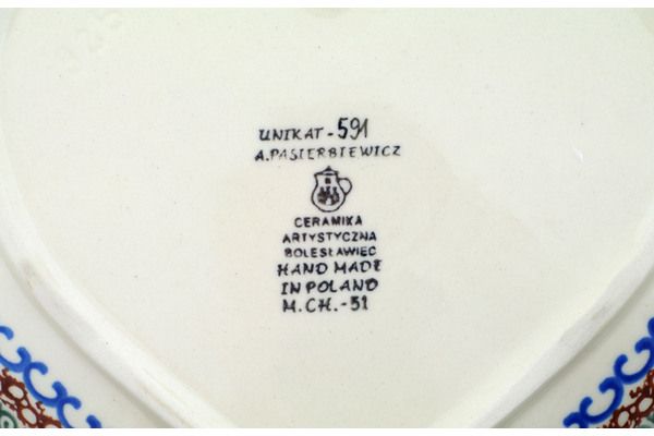 Heart Shaped Platter 9"