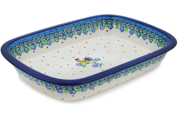 Rectangular Baker with Grip Lip