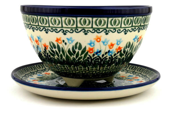 Colander with Plate 8"