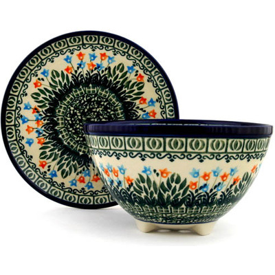 Colander with Plate 8"