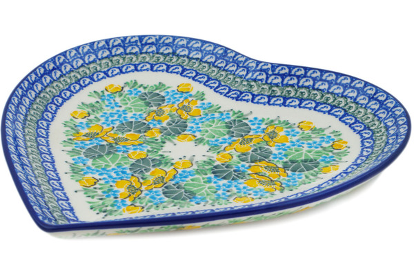 Heart Shaped Platter 9"