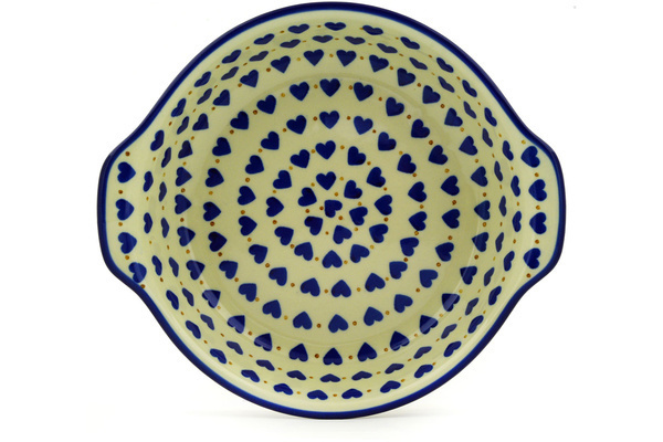 Round Baker with Handles 9"