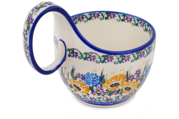 Bowl with Loop-Handle 6"