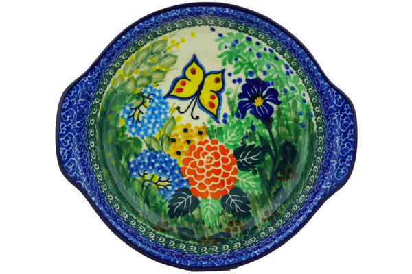 Round Baker with Handles 7"