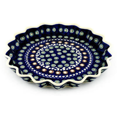 Fluted Pie Dish 13"