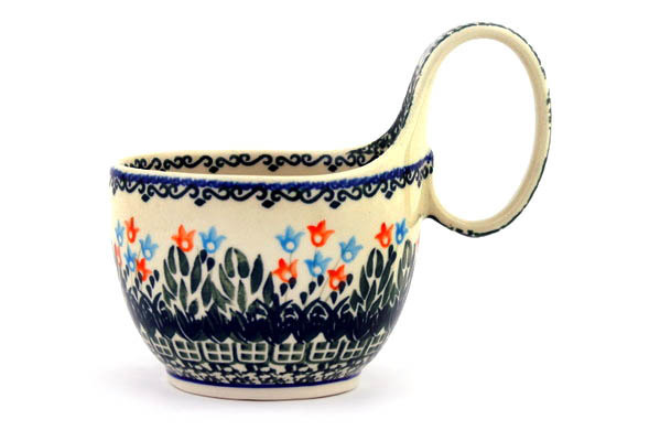 Bowl with Loop-Handle 6"