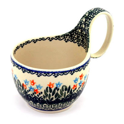 Bowl with Loop-Handle 6"