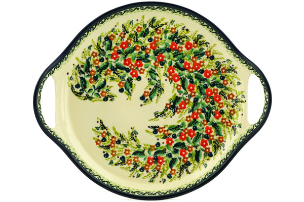 Tray with Handles 13"