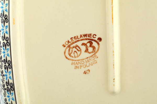 Rectangular Baker with Handles 18"