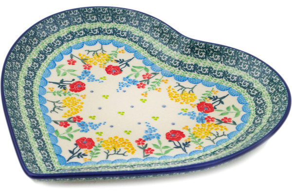 Heart Shaped Platter 9"