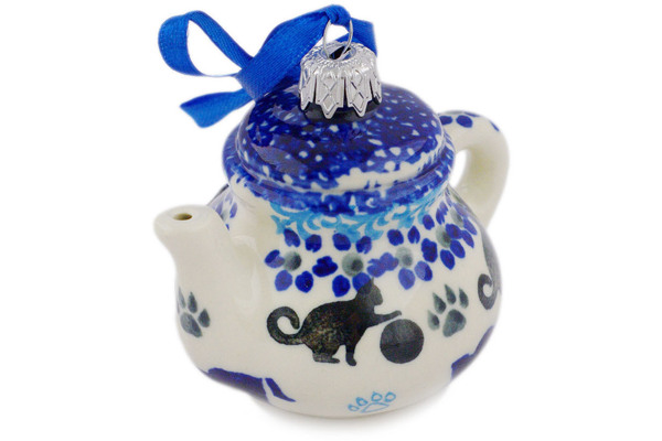 Teapot Ornament 3"
