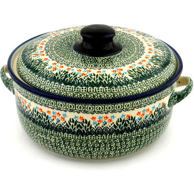 Baker with Cover with Handles 14"