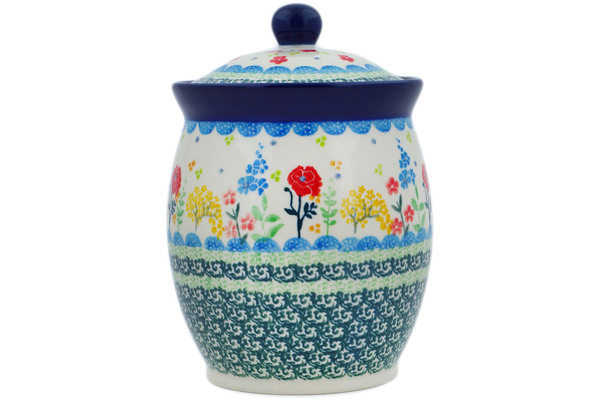 Jar with Lid 6"