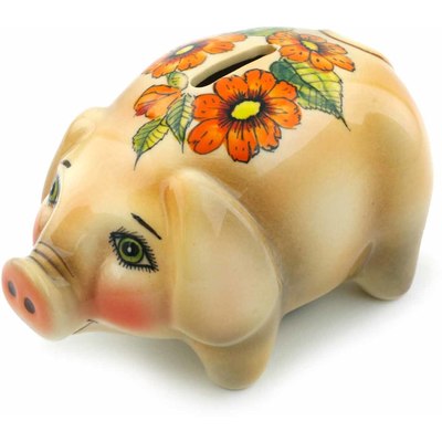 Piggy Bank 6"